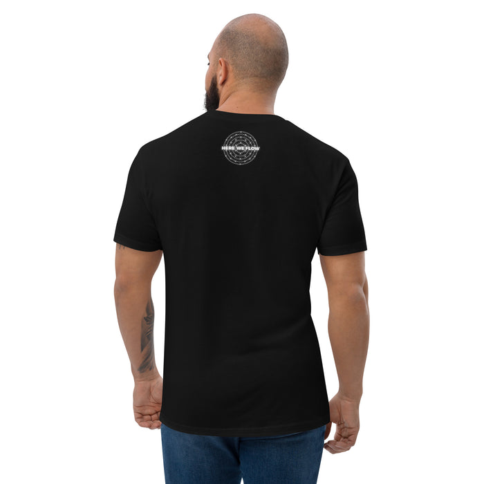 All Is Perfectly Aligned (Men-Black) Short Sleeve T-shirt