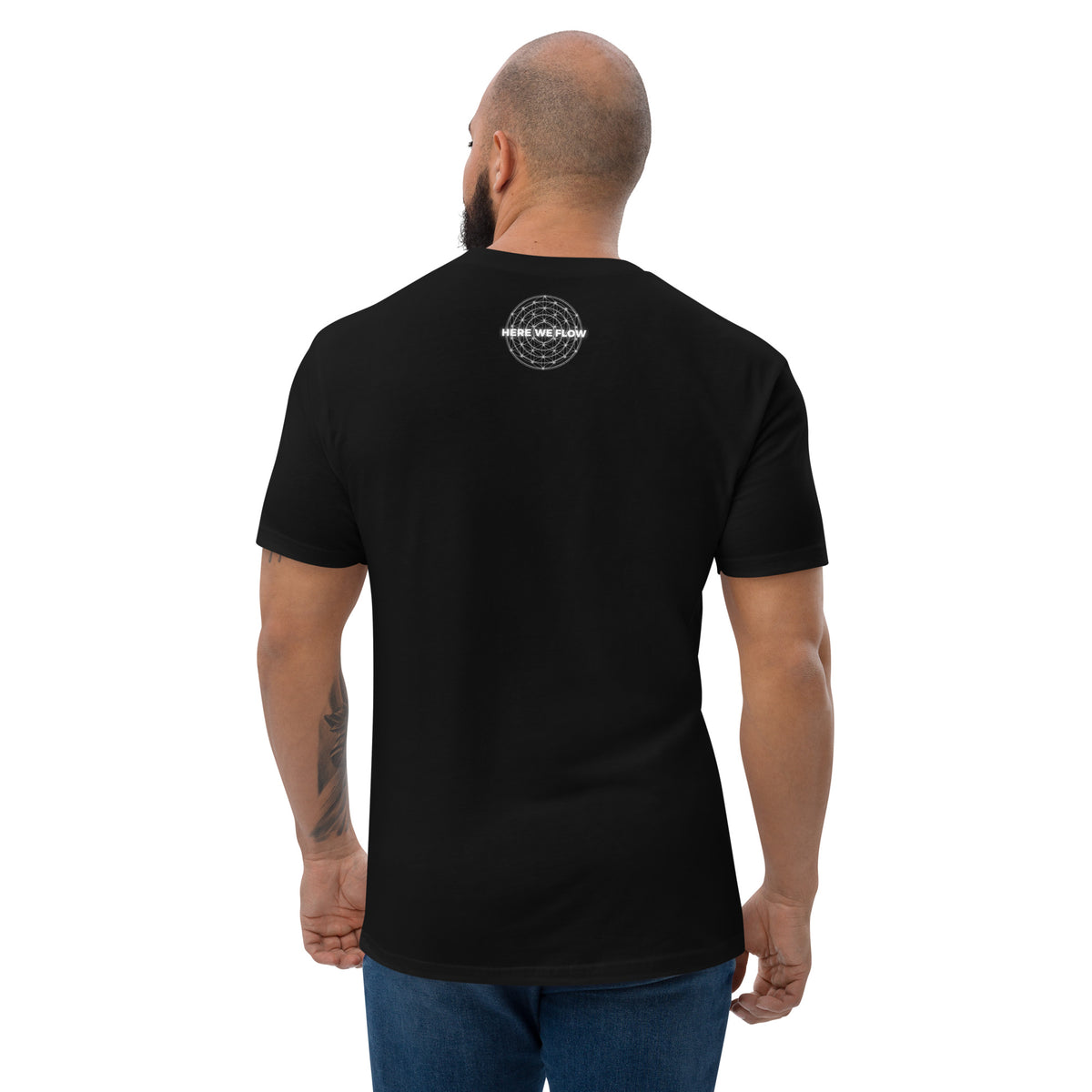 TreeNA Rainbow (Men-Black) Short Sleeve T-shirt