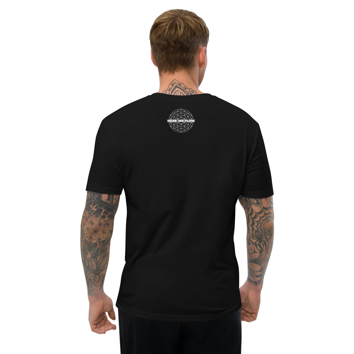 All You Seek Is Within You (Men-Black) Short Sleeve T-shirt