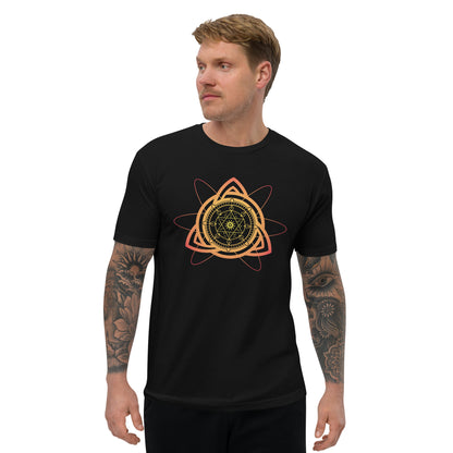 Atomic Clarity (Men-Black) Short Sleeve T-shirt