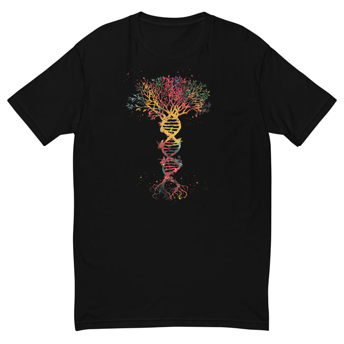 TreeNA Rainbow (Men-Black) Short Sleeve T-shirt