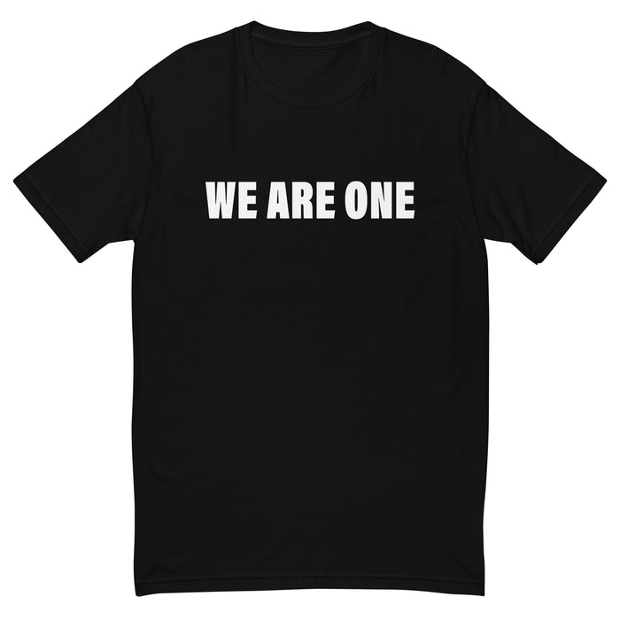 We Are One (Men-Black) Short Sleeve T-shirt