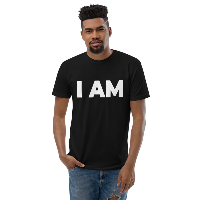 I Am (Men-Black) Short Sleeve T-shirt