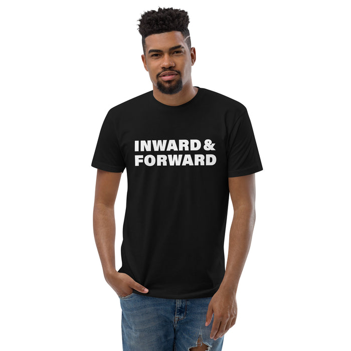 Inward & Forward (Men-Black) Short Sleeve T-shirt