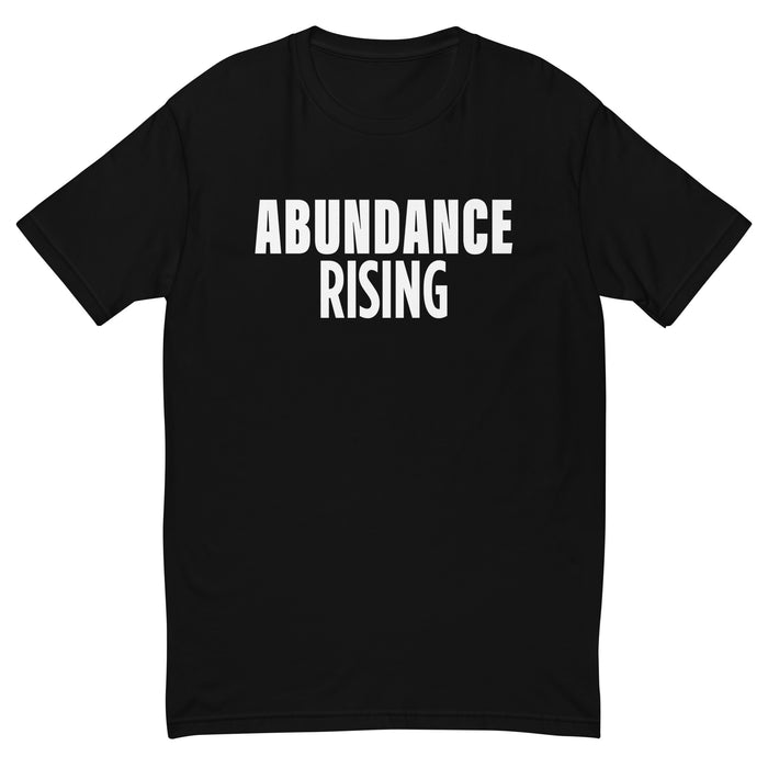 Abundance Rising (Men-Black) Short Sleeve T-shirt