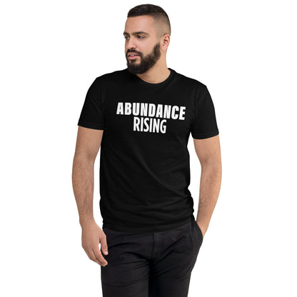 Abundance Rising (Men-Black) Short Sleeve T-shirt