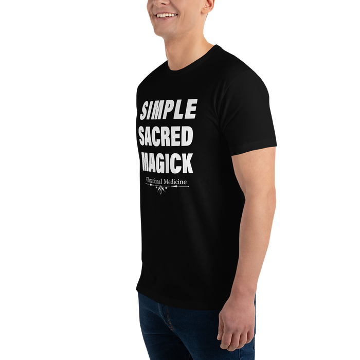 Simple Sacred Magick (Black) Short Sleeve T-shirt