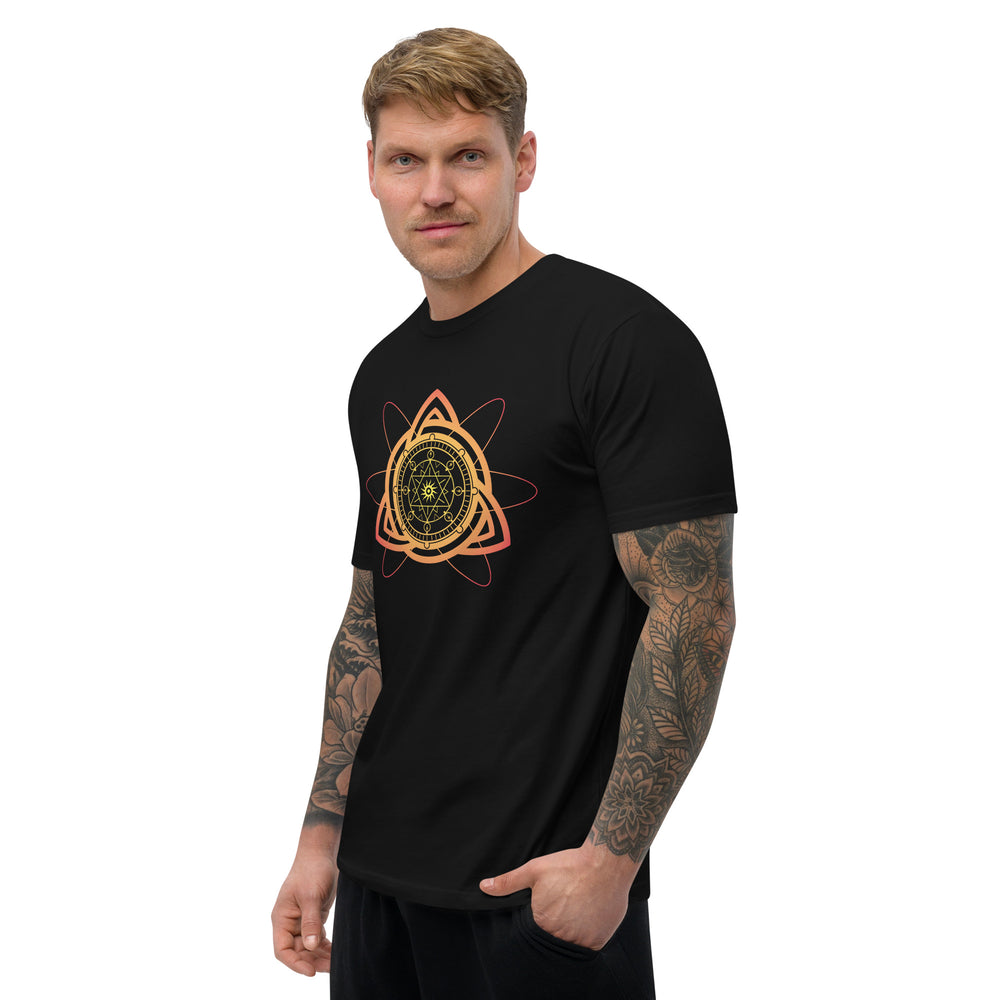 Atomic Clarity (Men-Black) Short Sleeve T-shirt