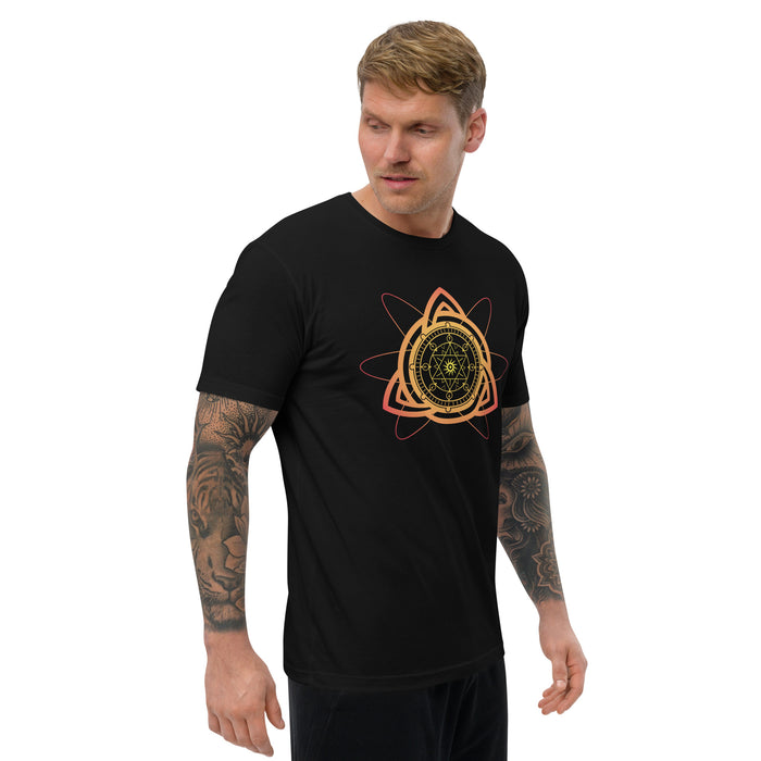 Atomic Clarity (Men-Black) Short Sleeve T-shirt