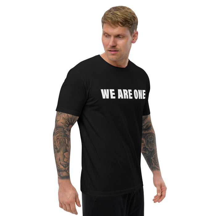 We Are One (Men-Black) Short Sleeve T-shirt