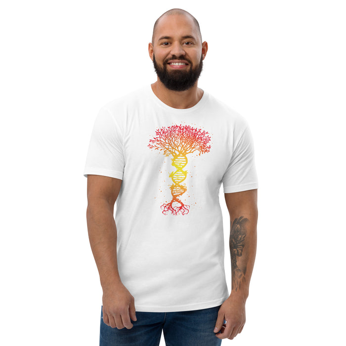 TreeNA (Men-White) Short Sleeve T-shirt