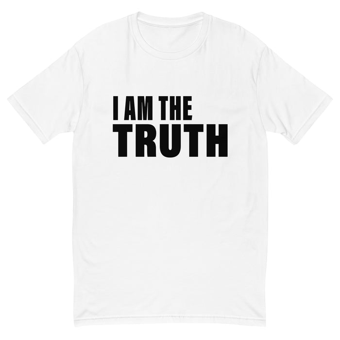I Am The Truth (Men-White) Short Sleeve T-shirt