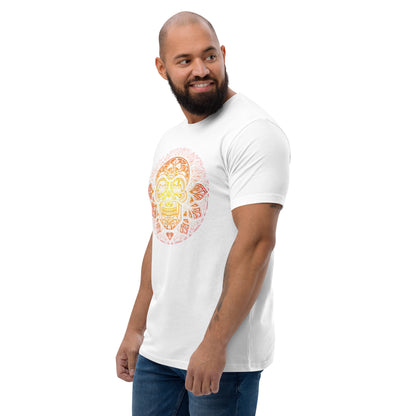 Sacred Skull (Men-White) Short Sleeve T-shirt