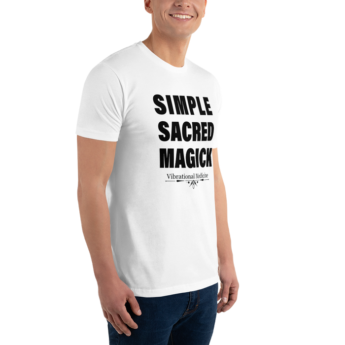 Simple Sacred Magick (White) Short Sleeve T-shirt