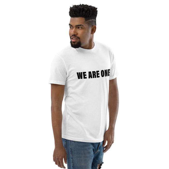 We Are One (Men-White) Short Sleeve T-shirt