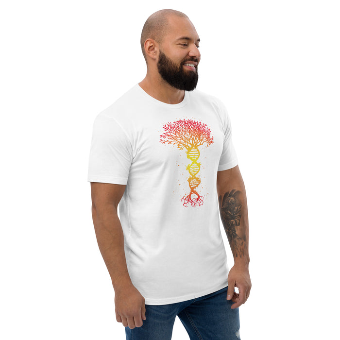 TreeNA (Men-White) Short Sleeve T-shirt