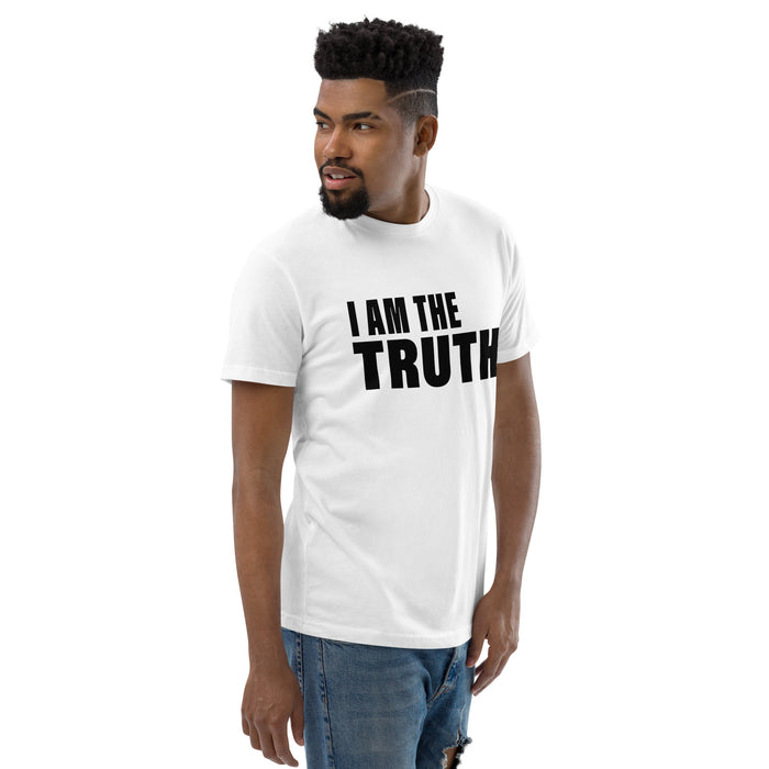 I Am The Truth (Men-White) Short Sleeve T-shirt