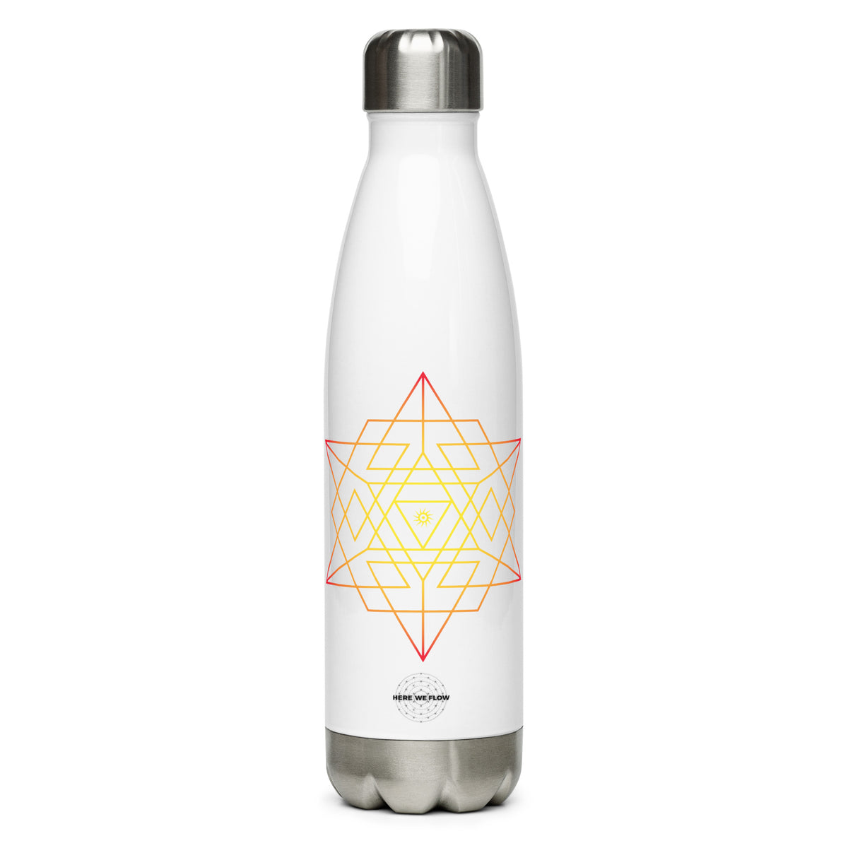 Metatronics Stainless Steel Water Bottle — Here We Flow