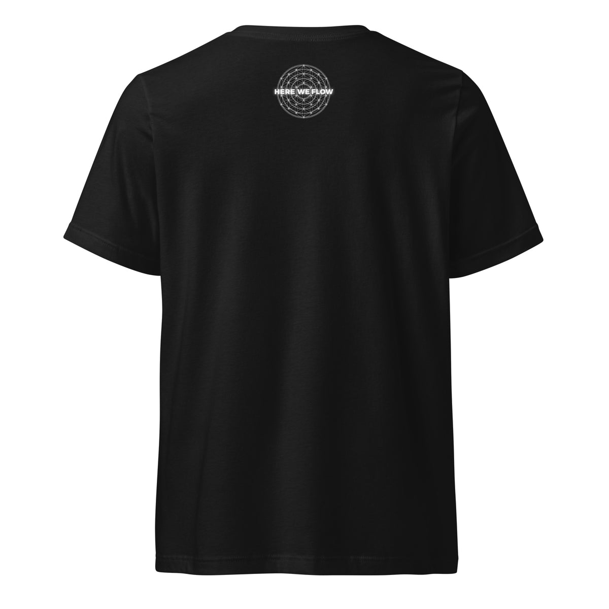 I Am A Fractal Of Source (Women-Black) - Unisex Short Sleeve V-Neck T-Shirt