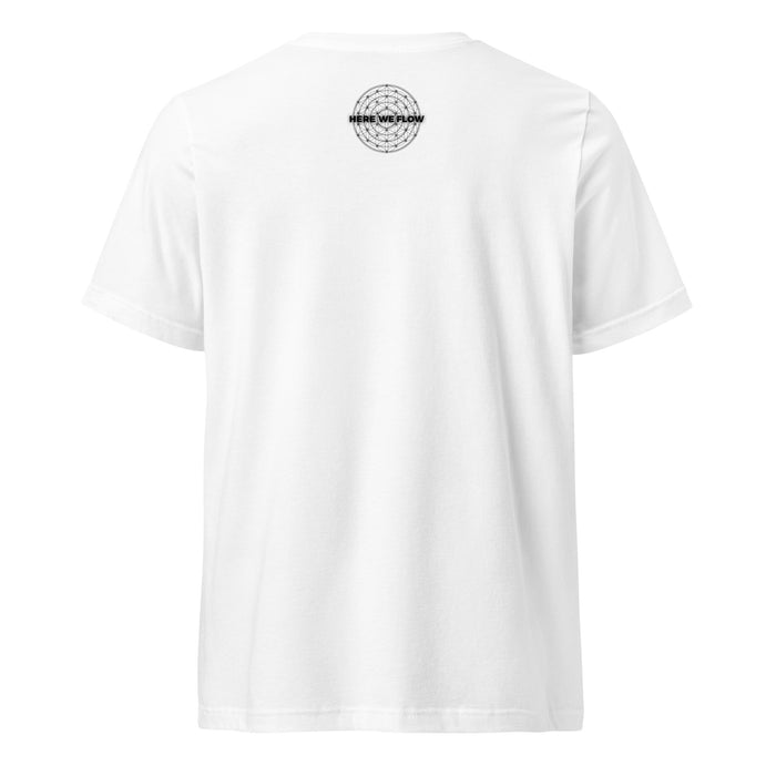 I Create My Reality (Women-White) - Unisex Short Sleeve V-Neck T-Shirt