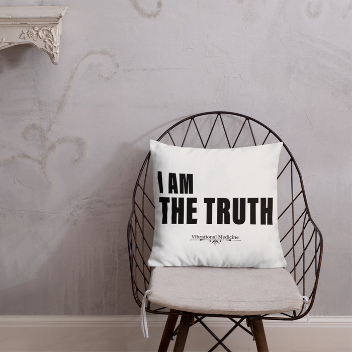 I AM The Truth Premium Pillow 18″×18″