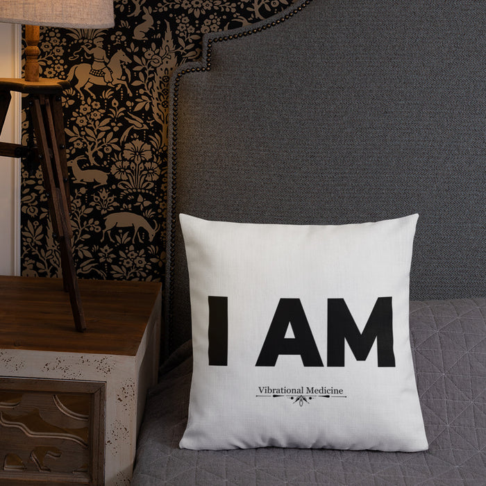 I Am Premium Pillow 18″×18″