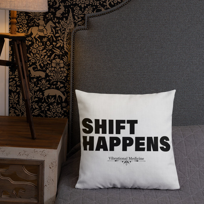 Shift Happens Premium Pillow 18″×18″