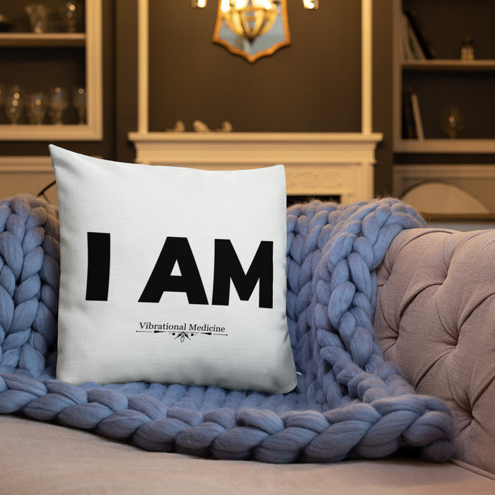 I Am Premium Pillow 18″×18″