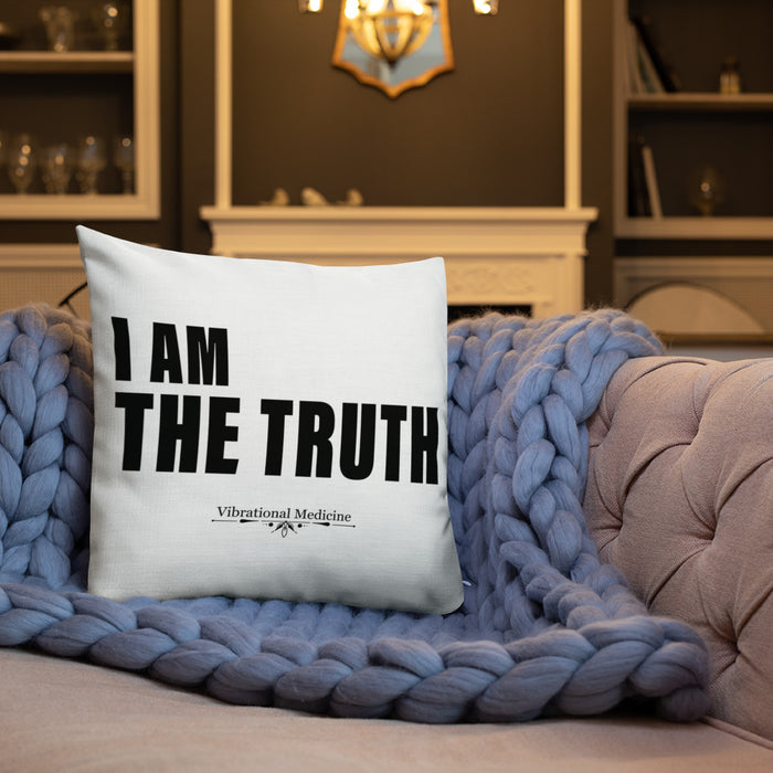 I AM The Truth Premium Pillow 18″×18″