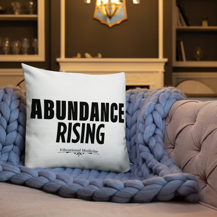 Abundance Rising Premium Pillow 18″×18″