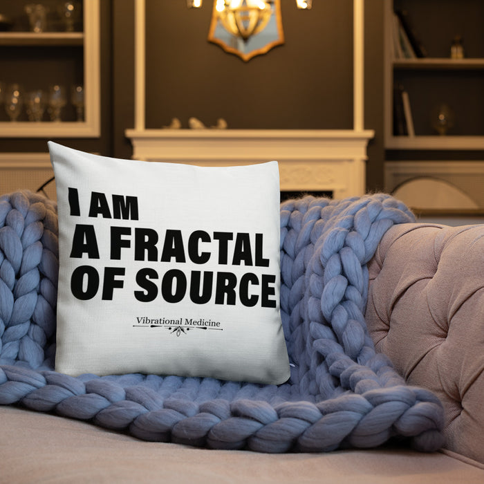 I Am A Fractal Of Source Premium Pillow 18″×18″