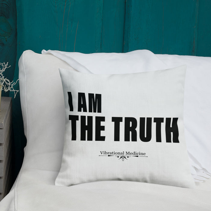 I AM The Truth Premium Pillow 18″×18″