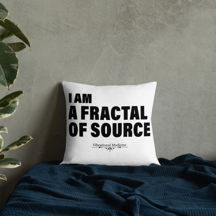 I Am A Fractal Of Source Premium Pillow 18″×18″