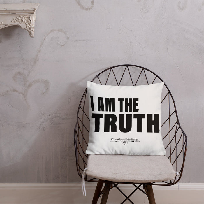 I Am The Truth Premium Pillow 18″×18″