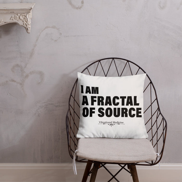 I Am A Fractal Of Source Premium Pillow 18″×18″