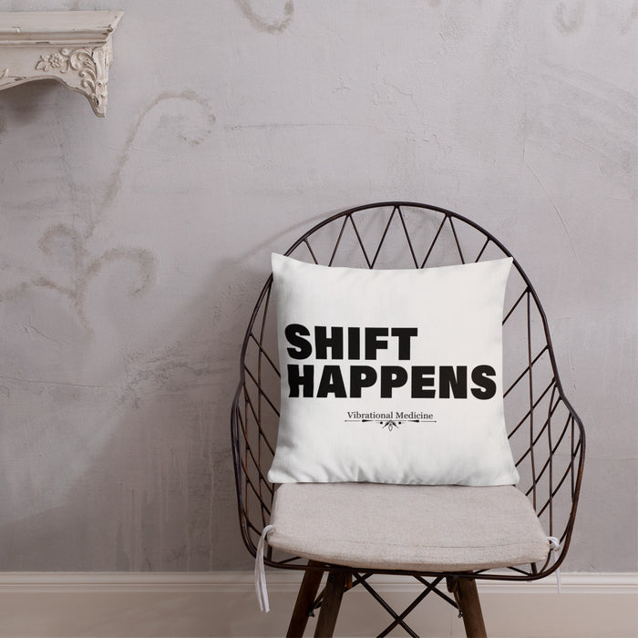 Shift Happens Premium Pillow 18″×18″