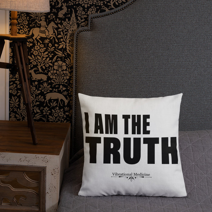 I Am The Truth Premium Pillow 18″×18″