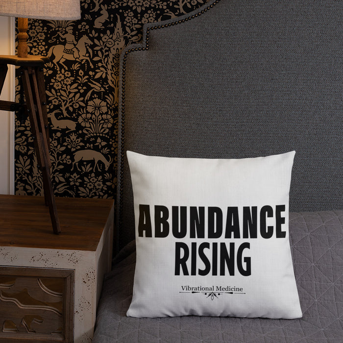 Abundance Rising Premium Pillow 18″×18″