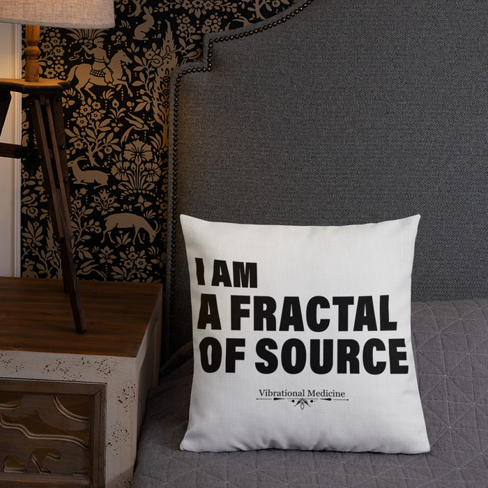 I Am A Fractal Of Source Premium Pillow 18″×18″