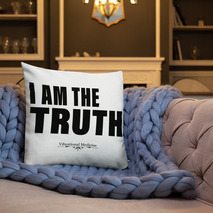 I Am The Truth Premium Pillow 18″×18″