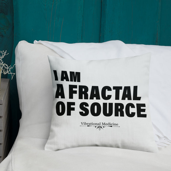 I Am A Fractal Of Source Premium Pillow 18″×18″