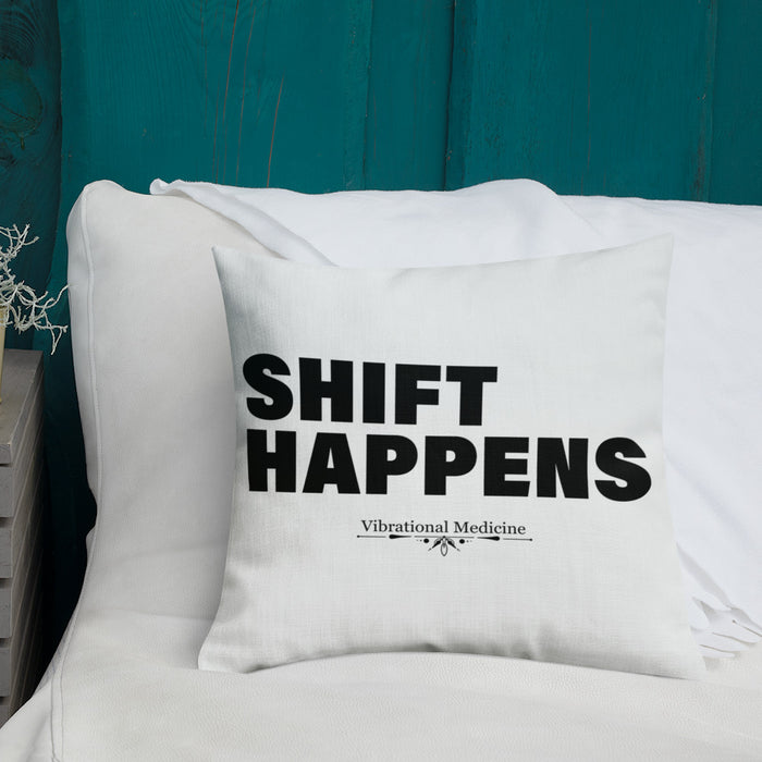 Shift Happens Premium Pillow 18″×18″