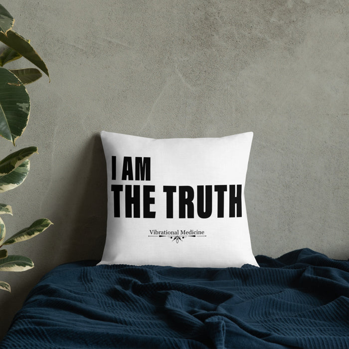 I AM The Truth Premium Pillow 18″×18″