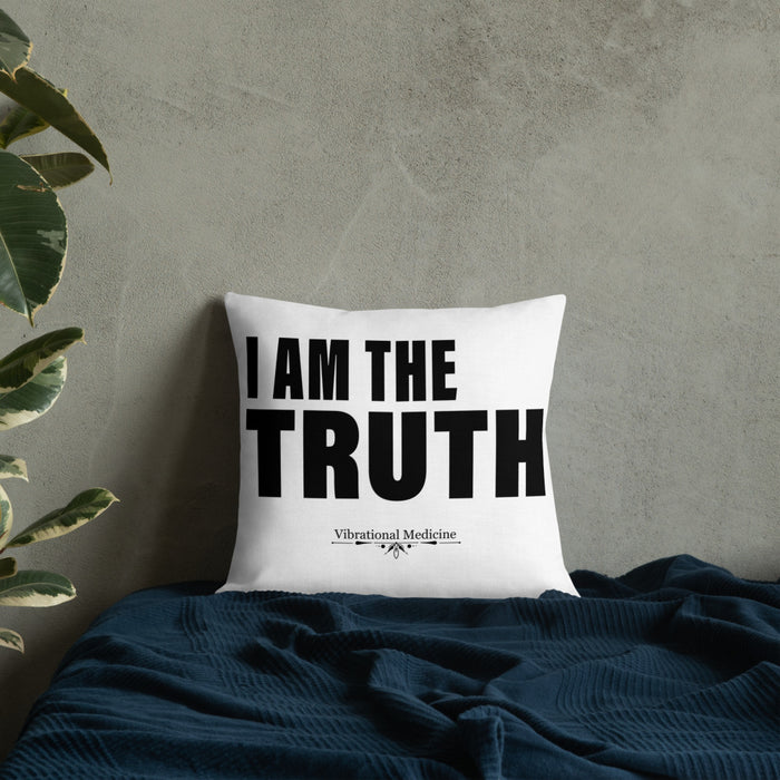 I Am The Truth Premium Pillow 18″×18″