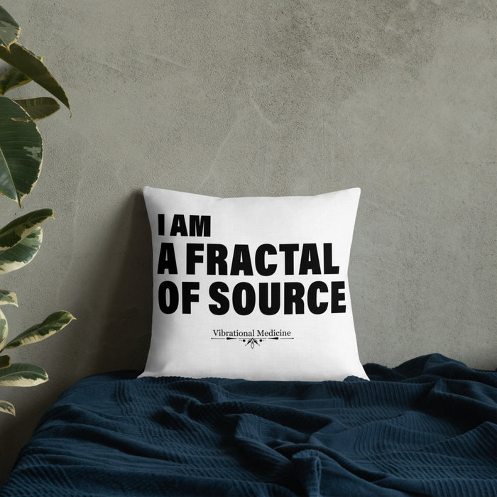 I Am A Fractal Of Source Premium Pillow 18″×18″