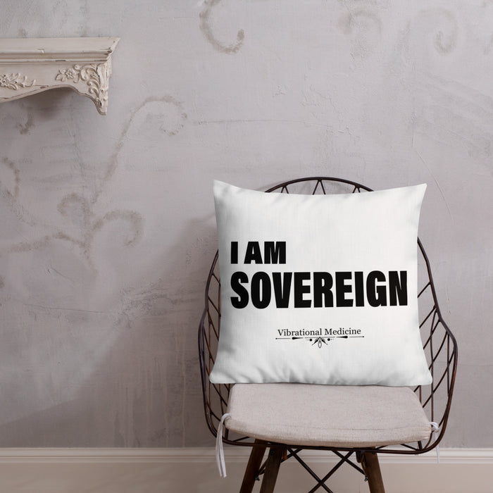 I Am Sovereign Premium Pillow 22"x22"