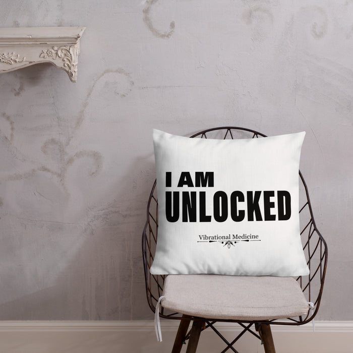 I Am Unlocked Premium Pillow 22"x22"