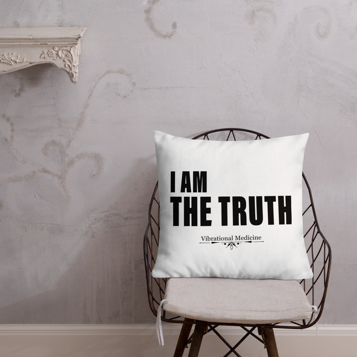 I AM The Truth Premium Pillow 22″×22″