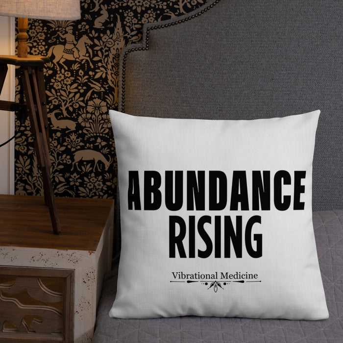 Abundance Rising Premium Pillow 22″×22″