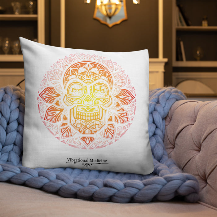 Sacred Skull Premium Pillow 22″×22″